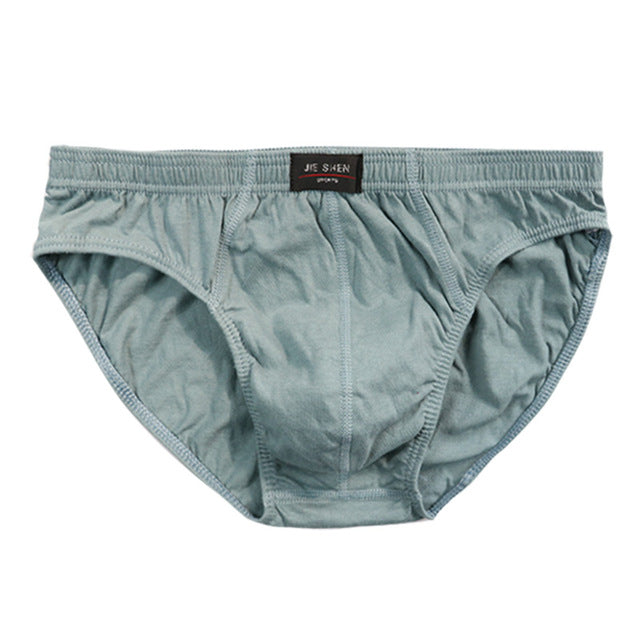 Cheap 100% Cotton Mens Briefs Plus Size Men Underwear Panties Men's Breathable  Panties
