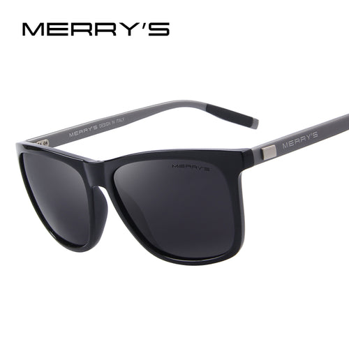 MERRY'S Unisex Retro Aluminum Sunglasses Polarized Lens Vintage Sun Glasses For Men/Women S'8286