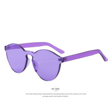 MERRY'S Fashion Women Cat Eye Shades Luxury Sun glasses Integrated Eyewear Candy Color UV400