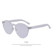 MERRY'S Fashion Women Cat Eye Shades Luxury Sun glasses Integrated Eyewear Candy Color UV400