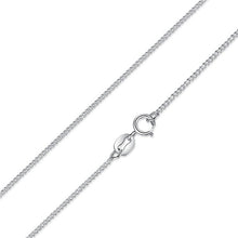 BAMOER Classic Basic Chain 100% 925 Sterling Silver Lobster Clasp Adjustable Necklace Chain Fashion Jewelry SCA009-45