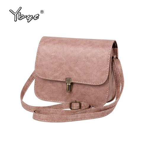 YBYT brand 2018 new flap PU leather mini handbag hotsale lady shoulder bag women satchel shopping purse messenger crossbody bags
