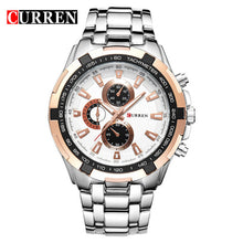 Men's Watches - 2018 Top Brand Luxury full steel Watch Men Business Casual quartz Wrist Watches Military Wristwatch waterproof Relogio SALE New