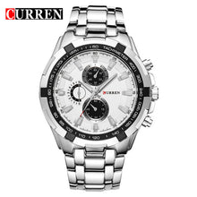 Men's Watches - 2018 Top Brand Luxury full steel Watch Men Business Casual quartz Wrist Watches Military Wristwatch waterproof Relogio SALE New
