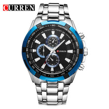 Men's Watches - 2018 Top Brand Luxury full steel Watch Men Business Casual quartz Wrist Watches Military Wristwatch waterproof Relogio SALE New