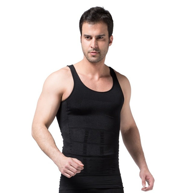 Men Slimming Underwear Body Shaper Waist Cincher Corset Men Shaper Vest Body Slimming Tummy Belly Slim Body Shapewear 2017