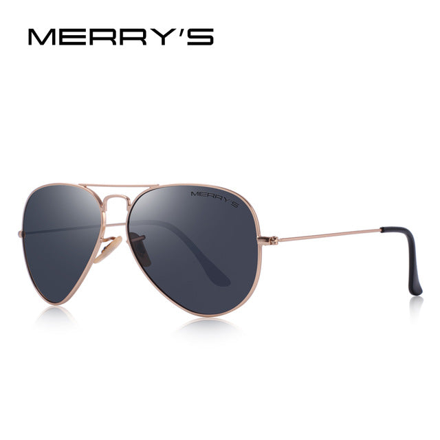 Men's/Women's Sunglasses - MERRY'S DESIGN Men/Women Classic Pilot Polarized Sunglasses 58mm UV400 Protection S'8025