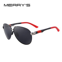 MERRY'S Men Brand Sunglasses HD Polarized Glasses Men Brand Polarized Sunglasses High quality With Original Case