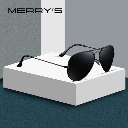 Men's/Women's Sunglasses - MERRY'S DESIGN Men/Women Classic Pilot Polarized Sunglasses 58mm UV400 Protection S'8025